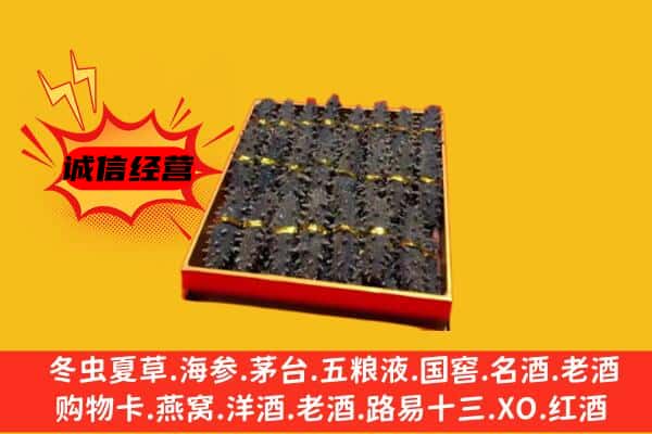 山南措美县回收海参